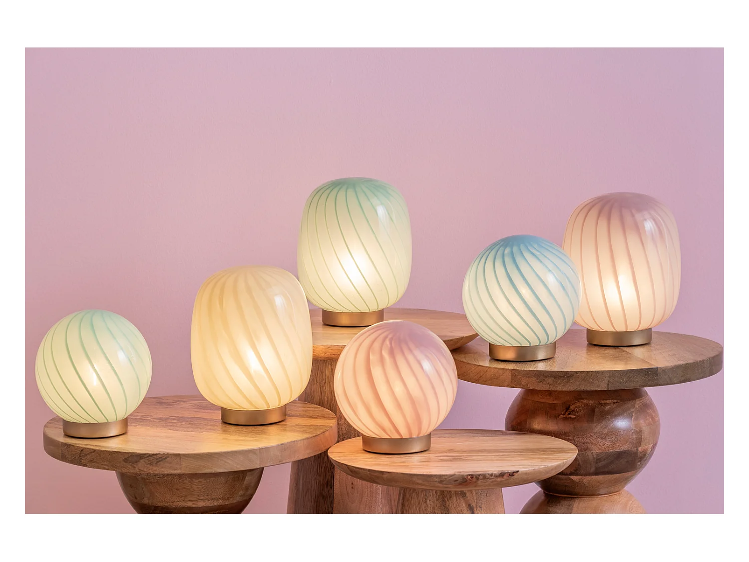 Lampe de table Summer Globe Small - Vert tendre