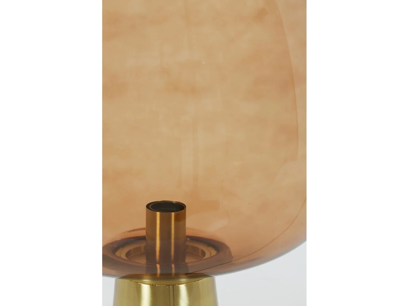 Lampe de table MAYSONY - Ø40x59cm - Marron