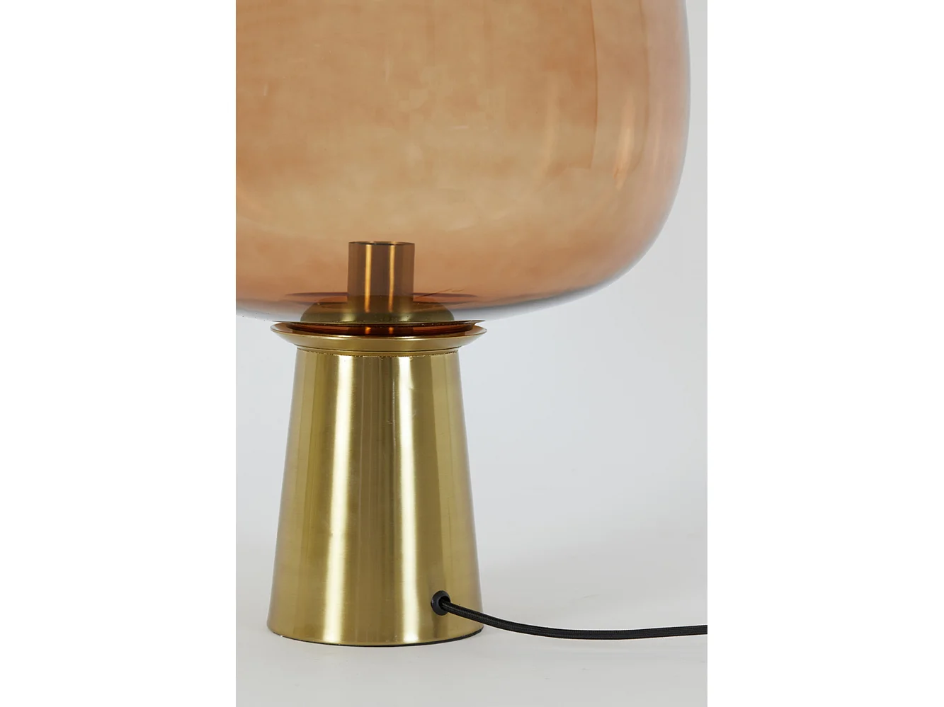 Tafellamp MAYSONY - Ø40x59cm - Bruin