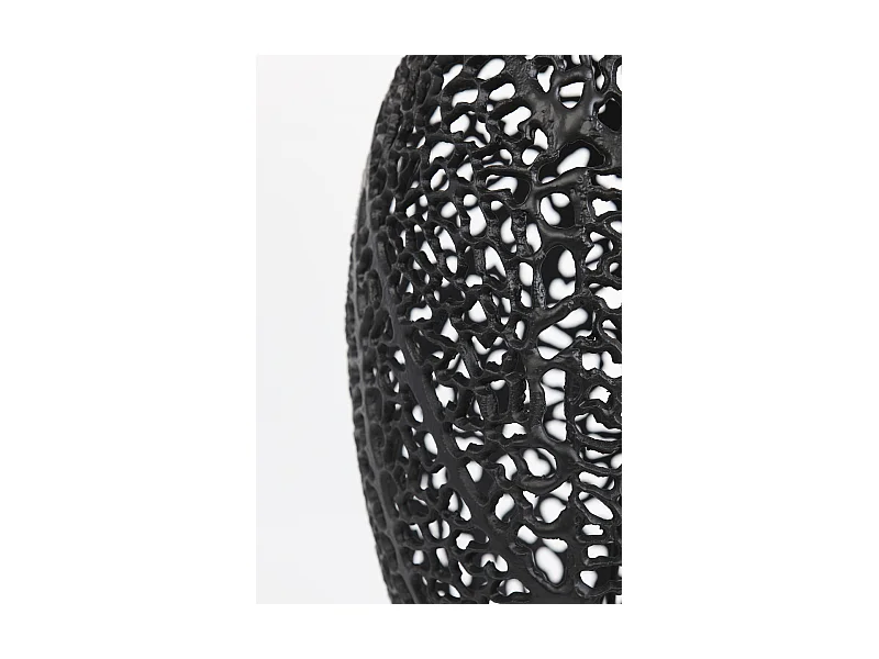 Lámpara de mesa SINULA - Ø24x40cm - Negro