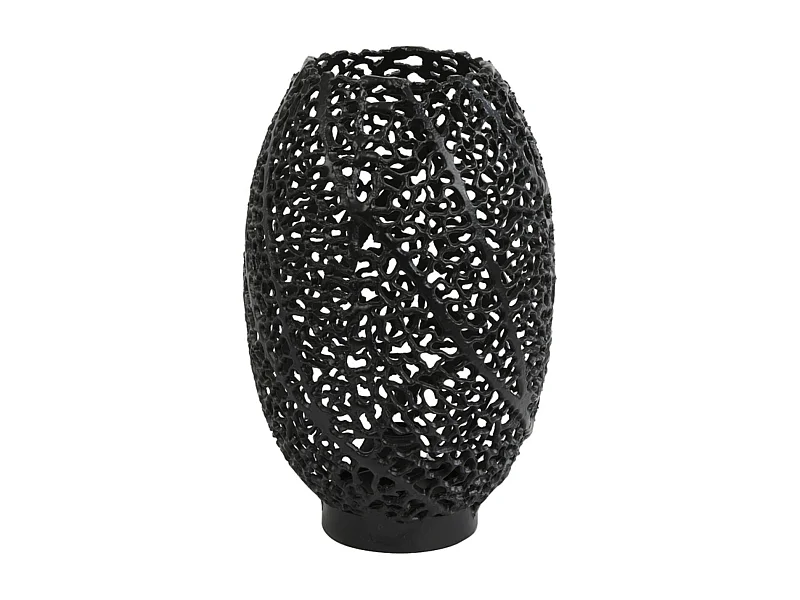 Lámpara de mesa SINULA - Ø24x40cm - Negro