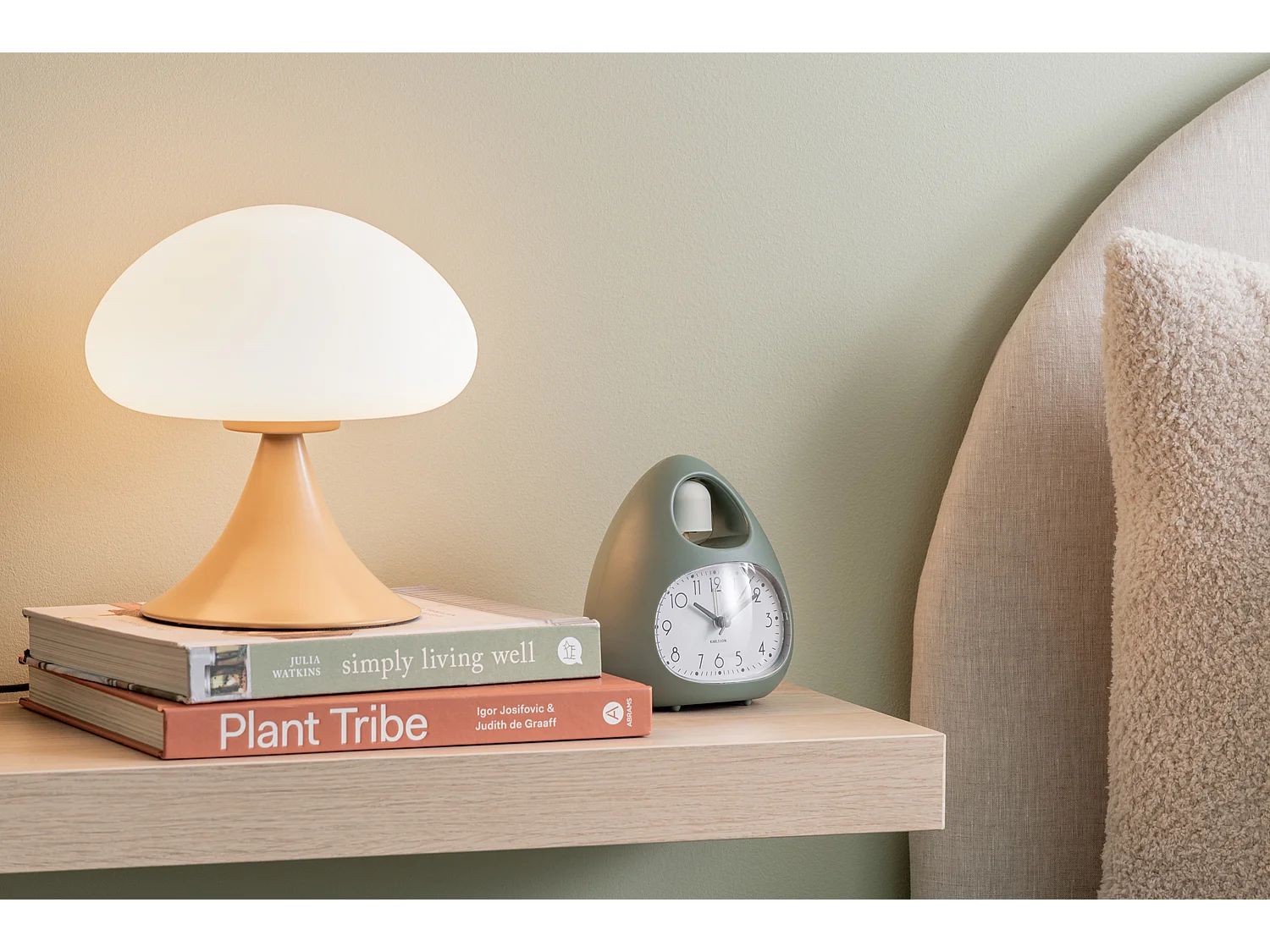 Lampe de table Hongo - Jaune ocre