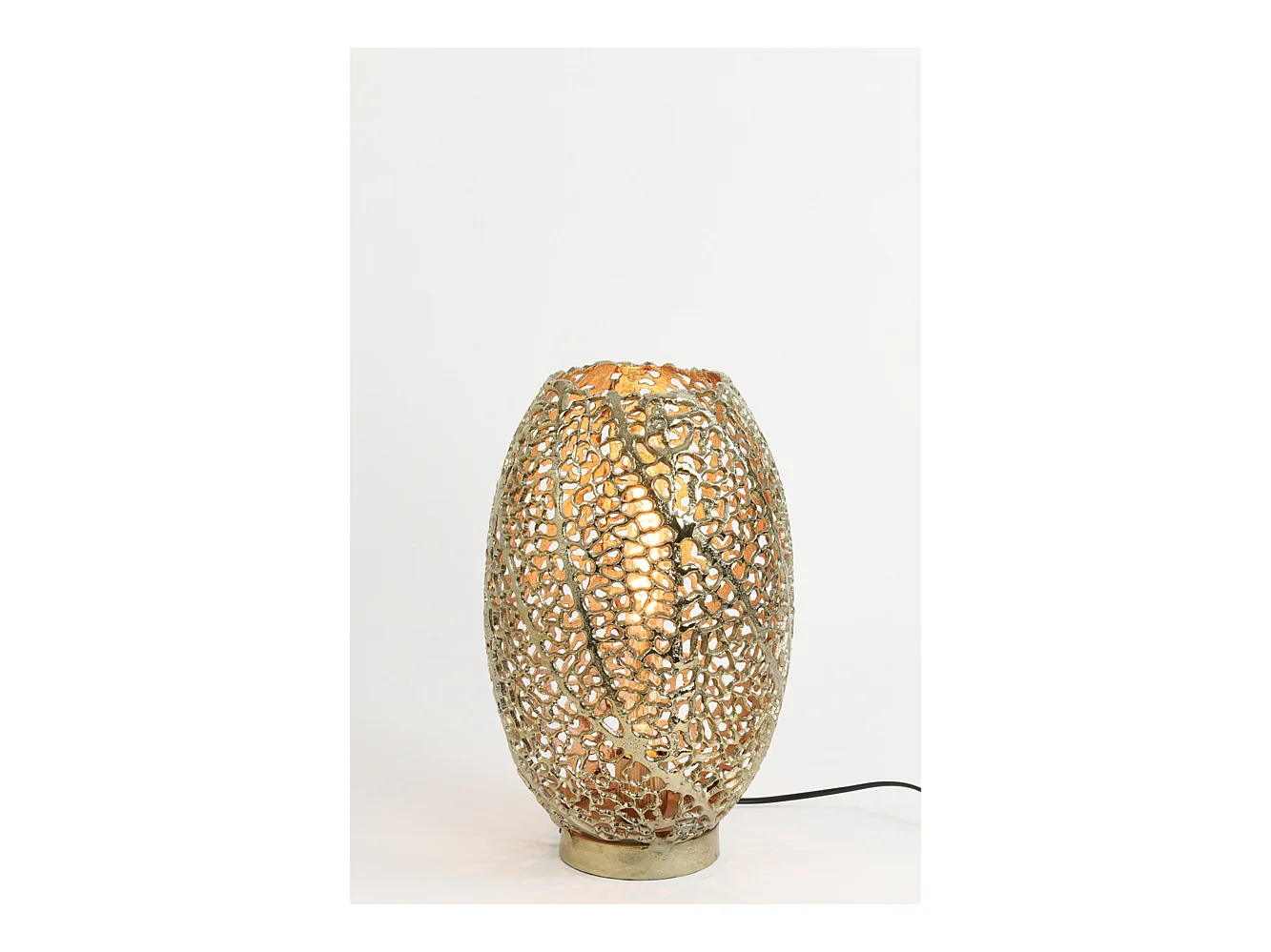 Tischlampe SINULA - Ø24x40cm - Gold
