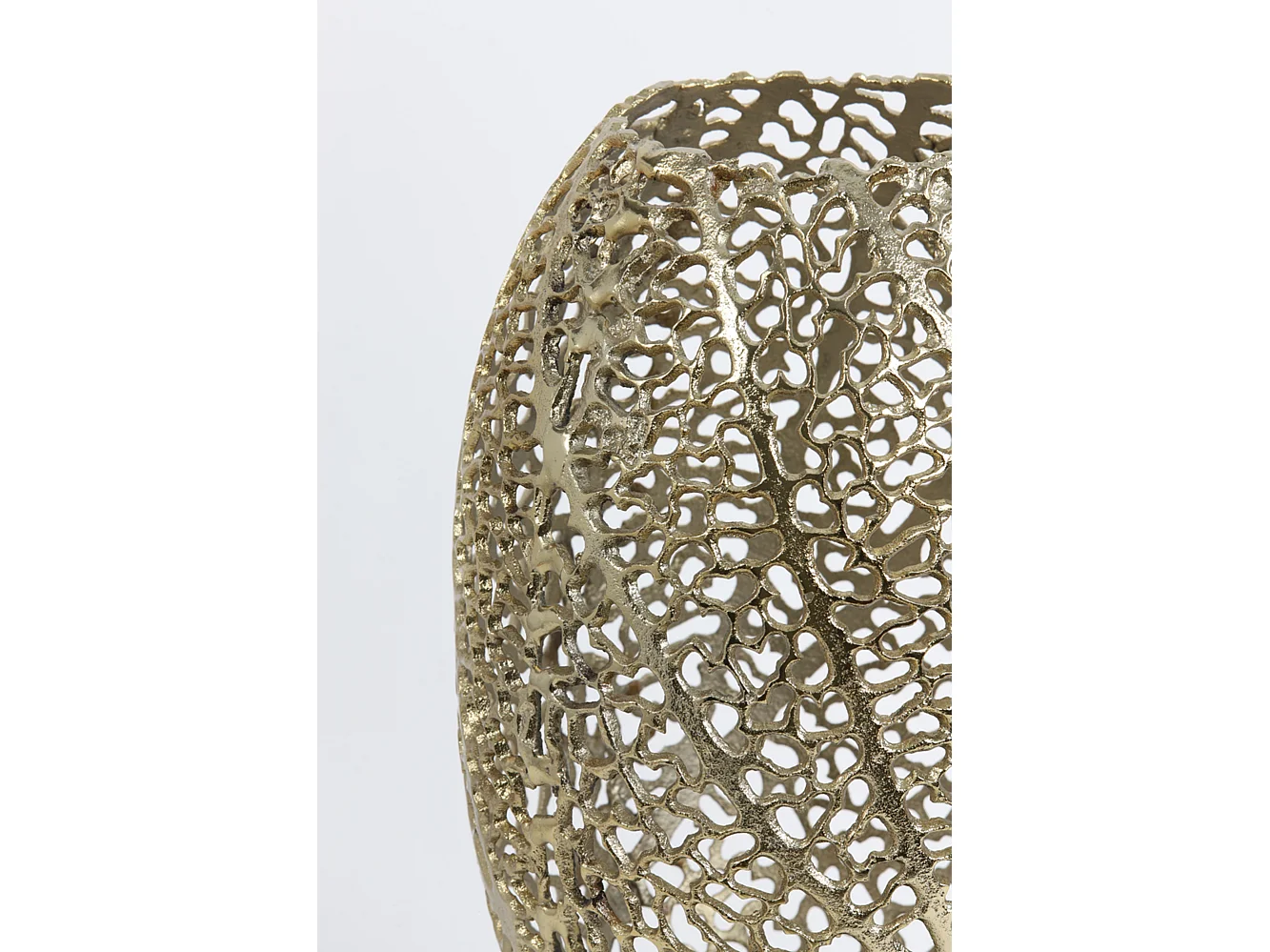 Lampe de table SINULA - Ø24x40cm - Doré