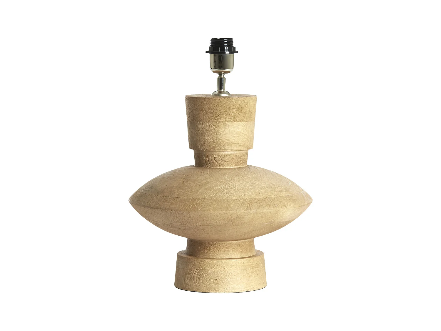 Pied de lampe FIERA - Ø31x31cm - Marron