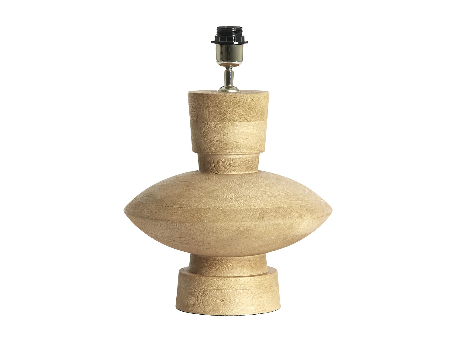 Lampensockel FIERA - Ø31x31cm - Braun