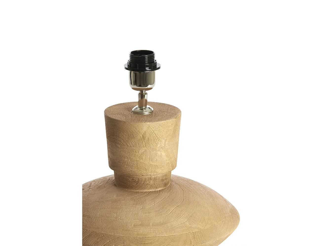 Lampensockel FIERA - Ø31x31cm - Braun