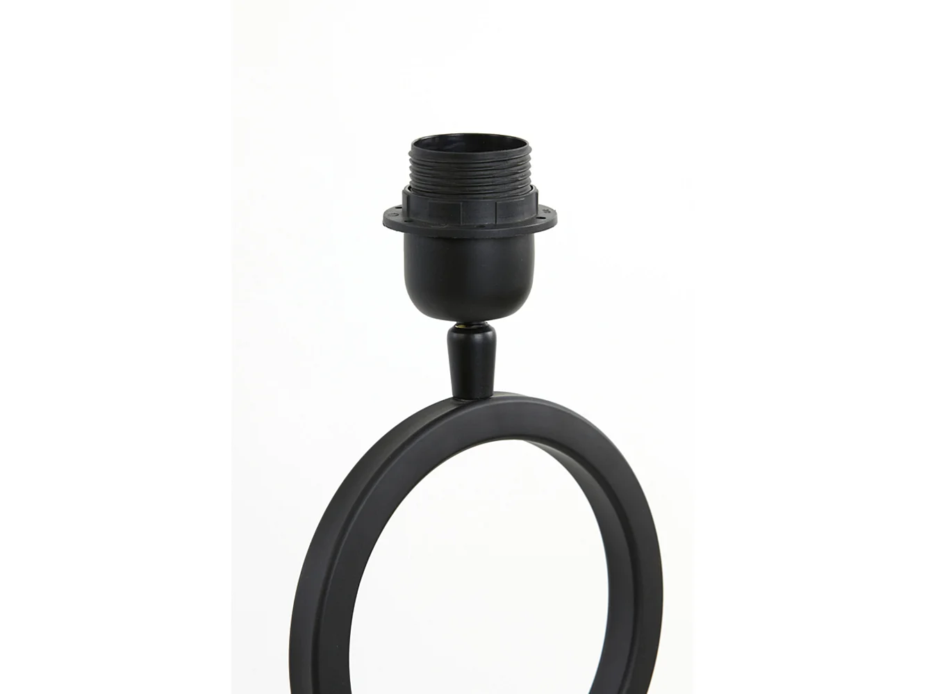 Pied de lampe STELIOS - 15x10x36cm - Noir