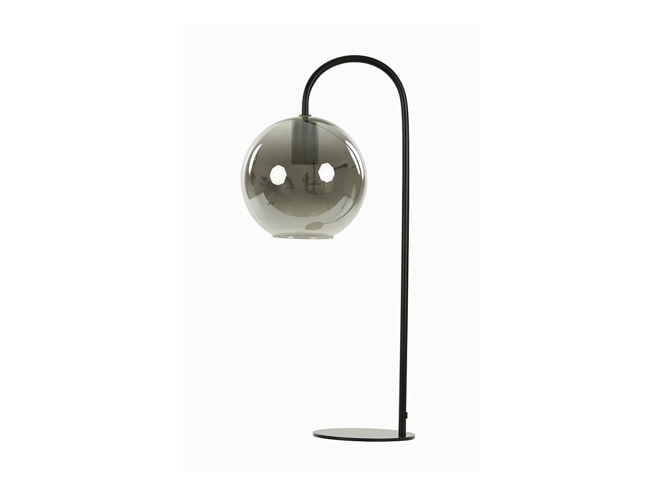 Lampe de table SUBAR - 28x20x60cm - Gris