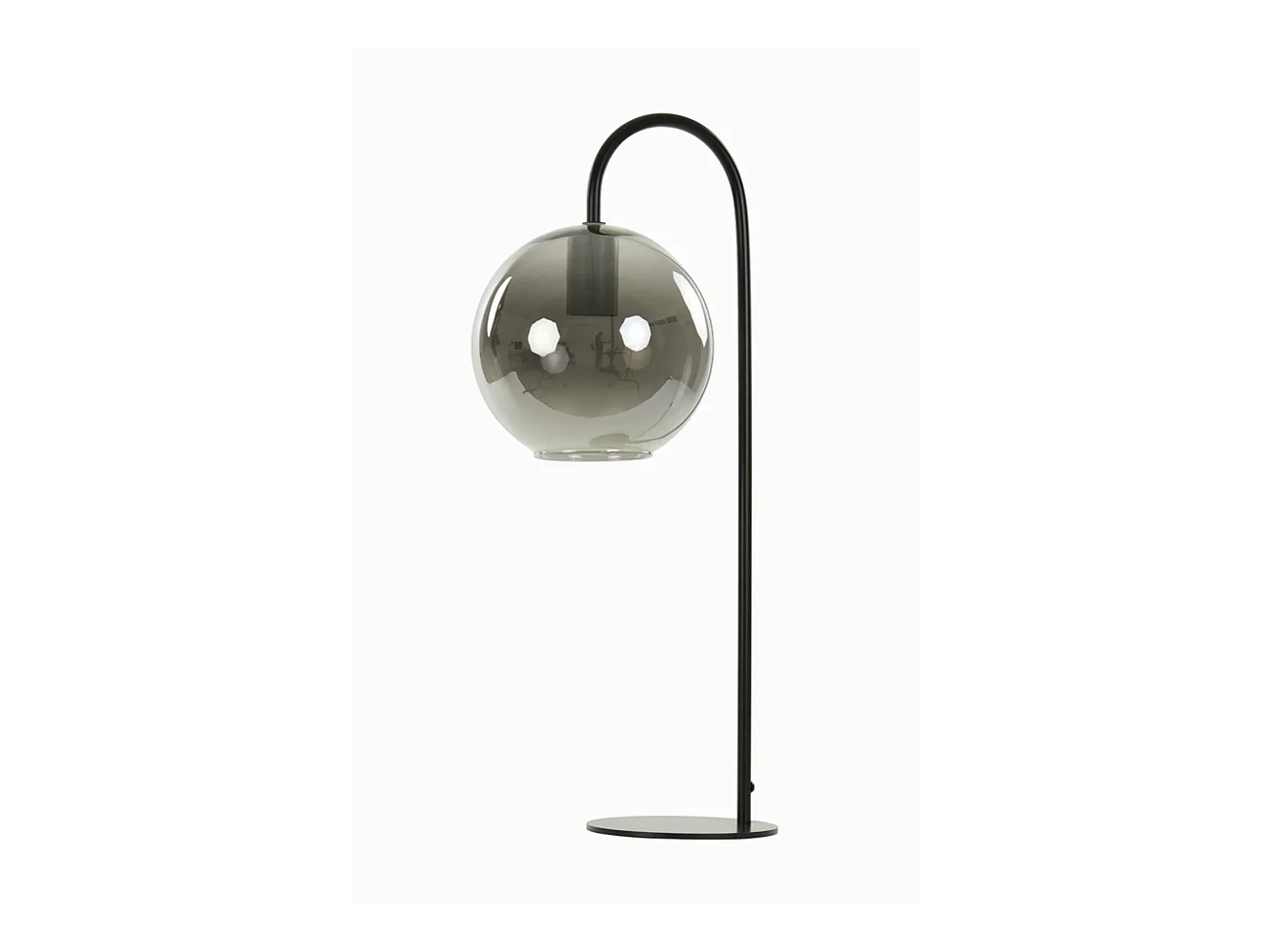 Tischlampe SUBAR - 28x20x60cm - Grau