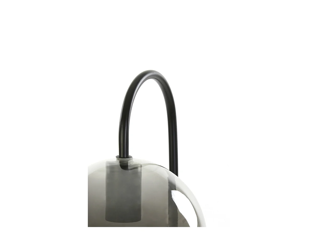 Tischlampe SUBAR - 28x20x60cm - Grau