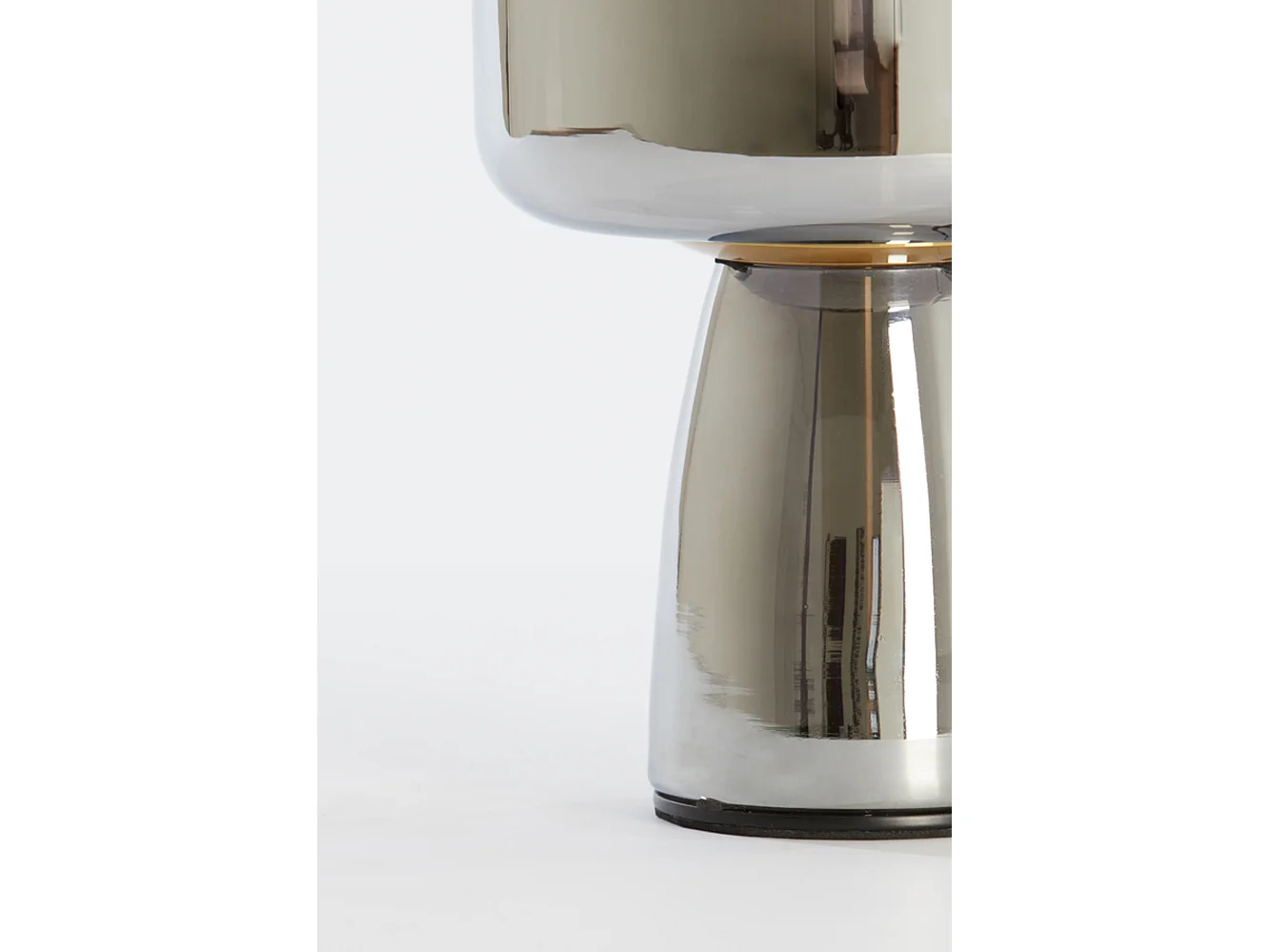 Lámpara de mesa LOTTA - Ø16x32cm - Negro