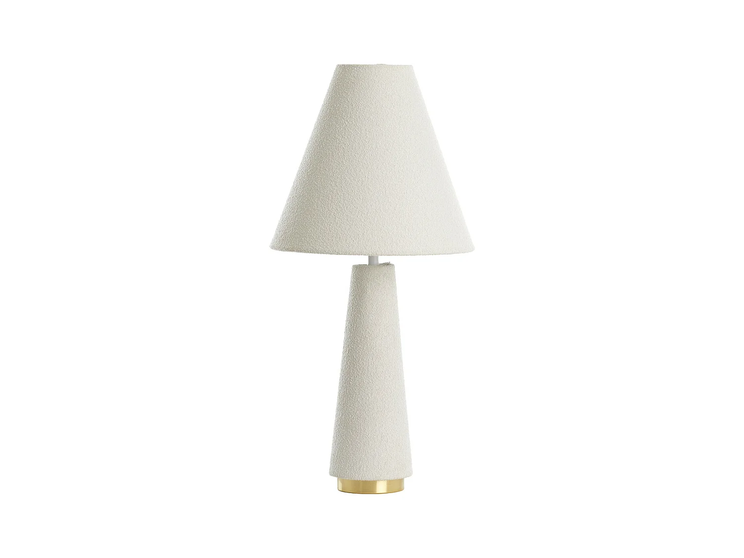 Lampe de table DEVIA - Ø30x61cm - Blanc