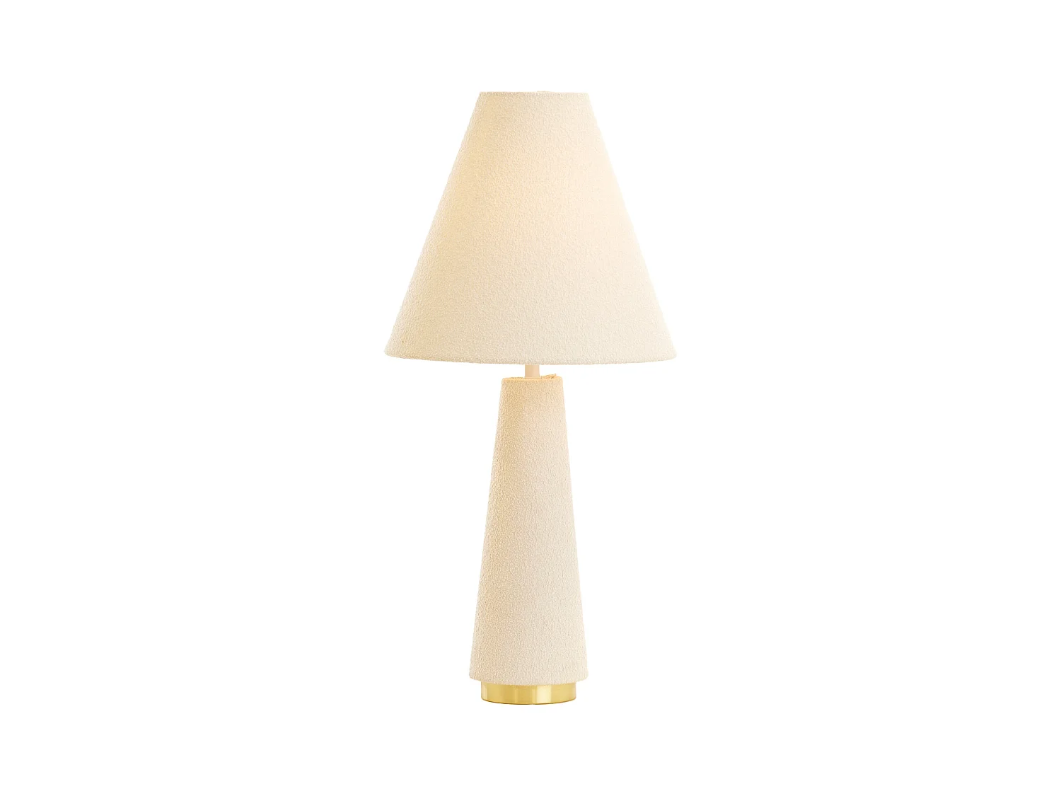 Lampe de table DEVIA - Ø30x61cm - Blanc