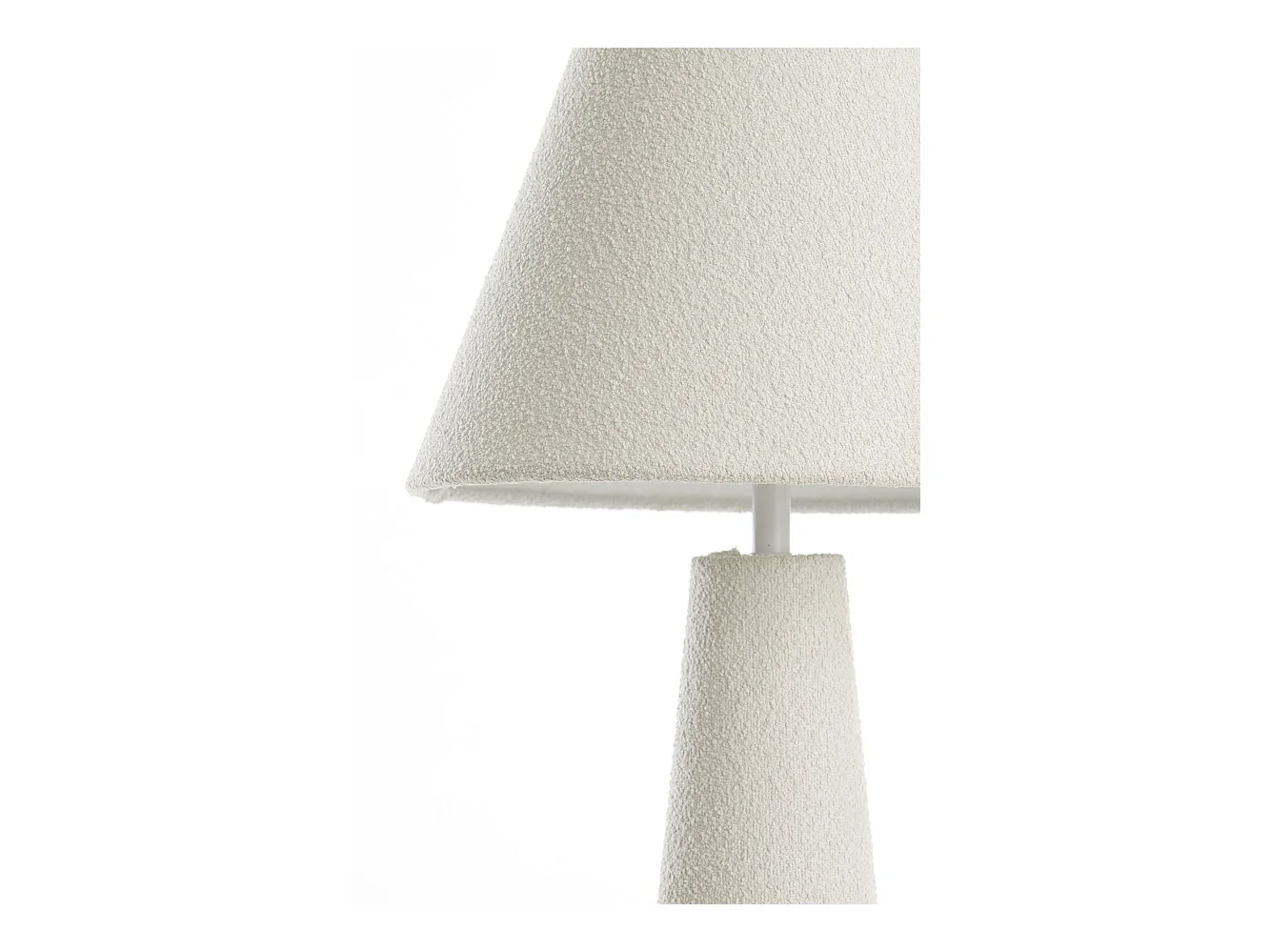 Lampe de table DEVIA - Ø30x61cm - Blanc