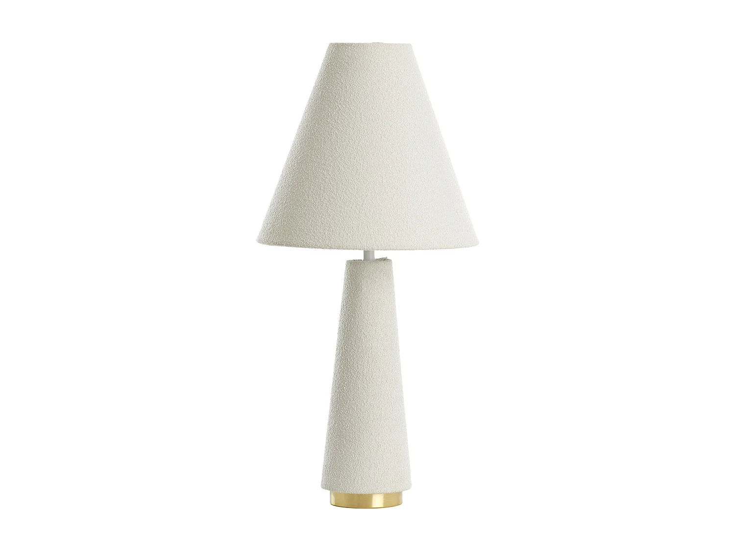 Lampe de table DEVIA - Ø30x61cm - Blanc