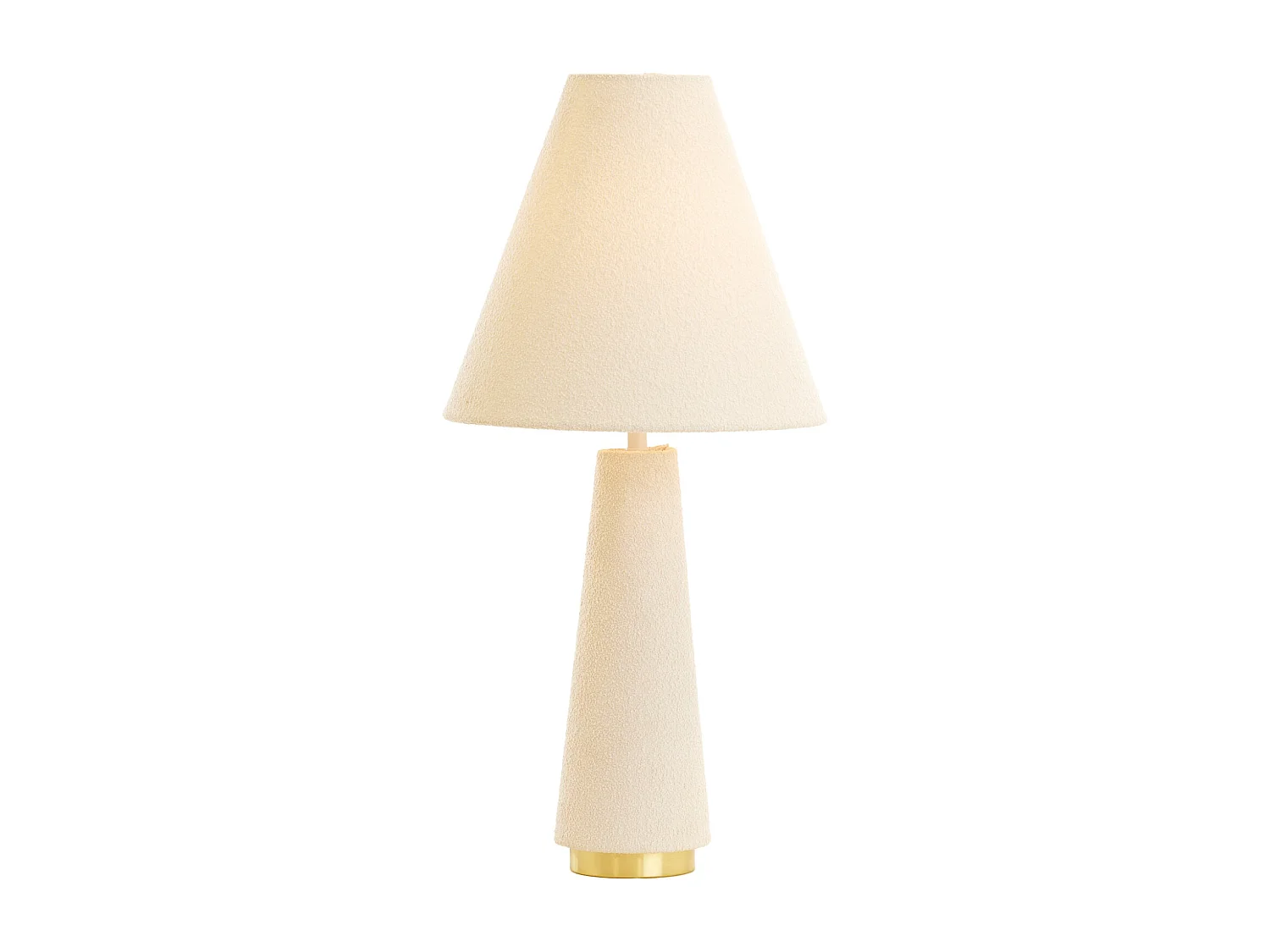 Lampe de table DEVIA - Ø30x61cm - Blanc