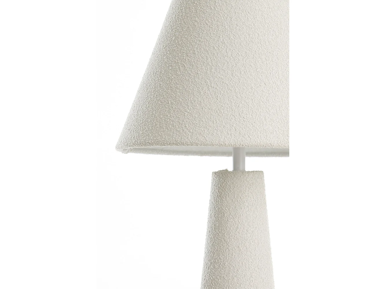Lampe de table DEVIA - Ø30x61cm - Blanc