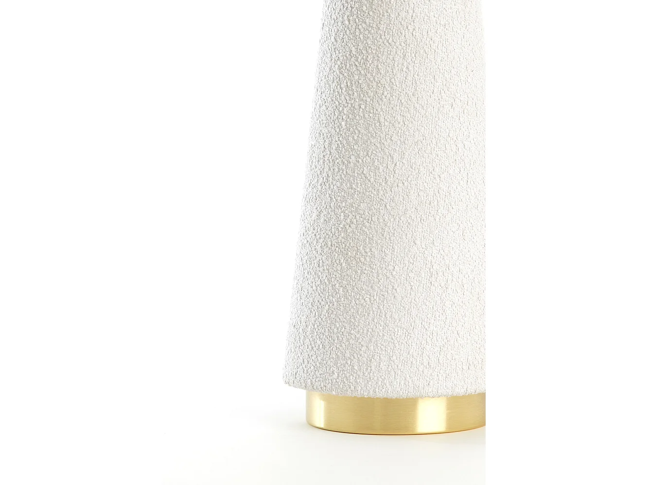 Lampe de table DEVIA - Ø30x61cm - Blanc