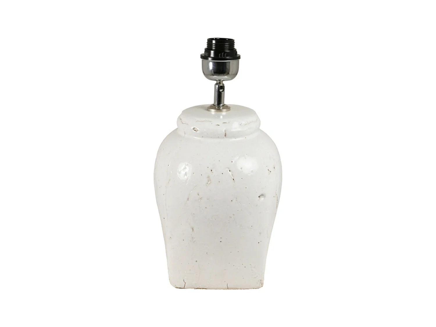Pied de lampe HEKLA - Ø20x39cm - Blanc