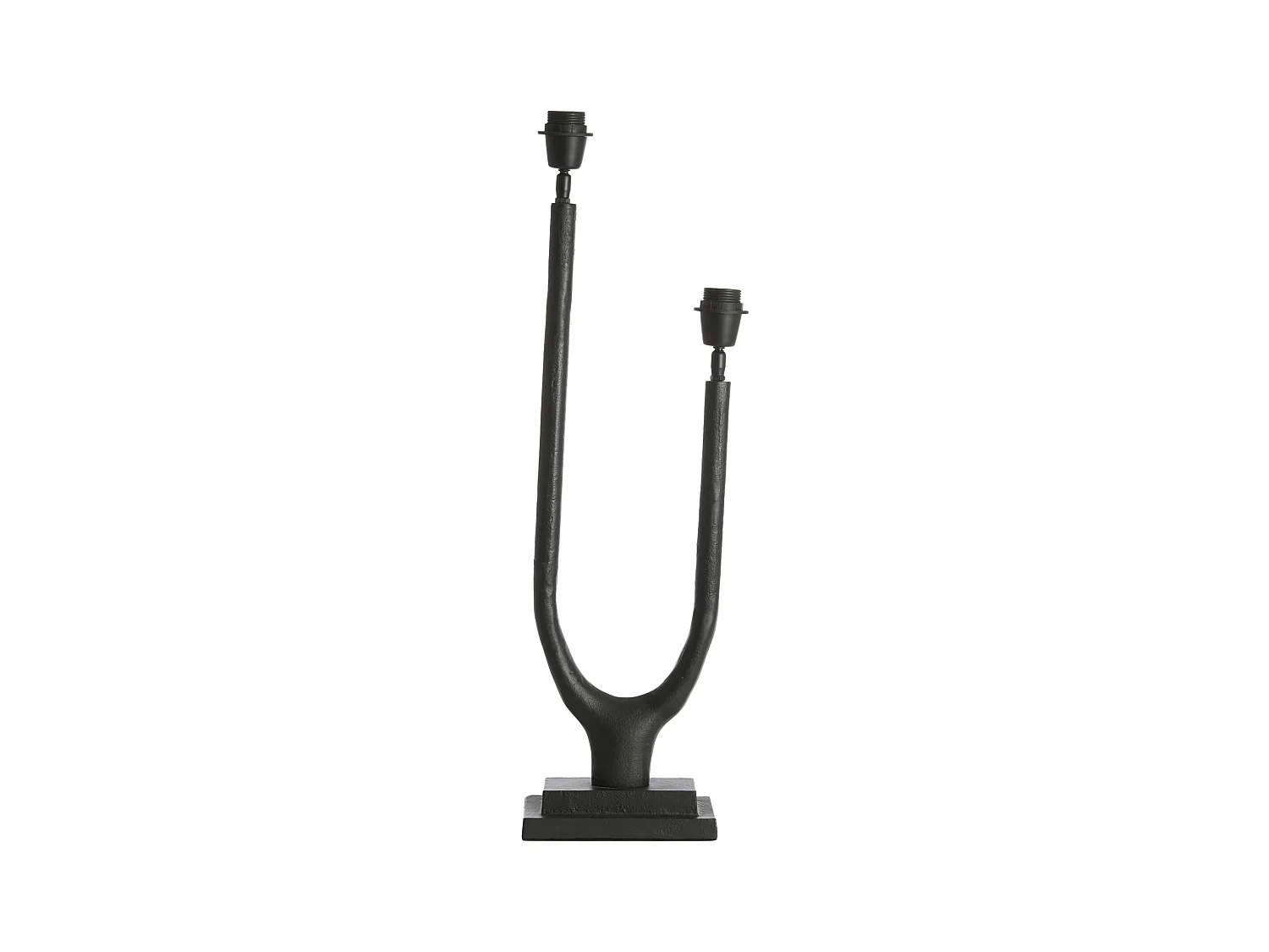 Pied de lampe GAVI - 20x11x65cm - Noir