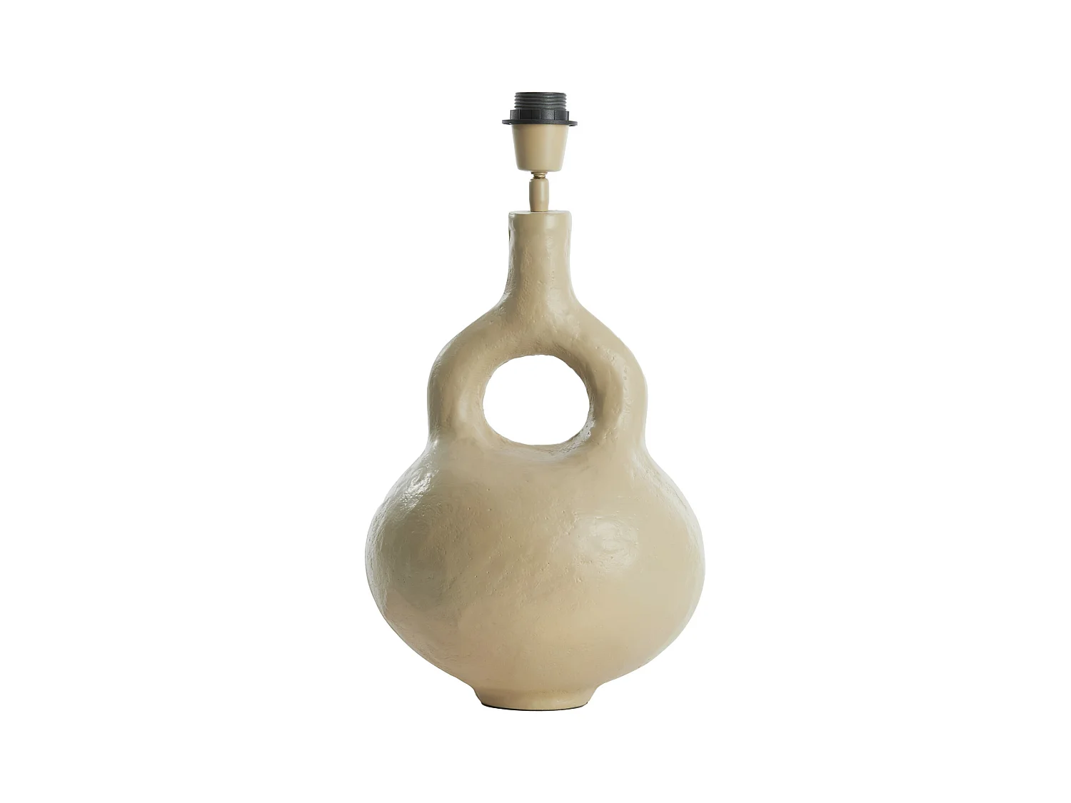 Pied de lampe IMOLA - 25x22x37cm - Marron