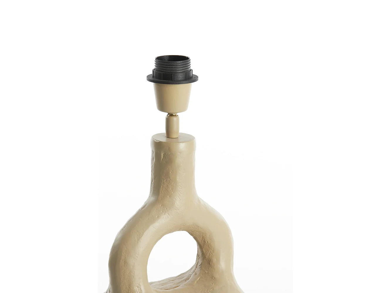 Pied de lampe IMOLA - 25x22x37cm - Marron