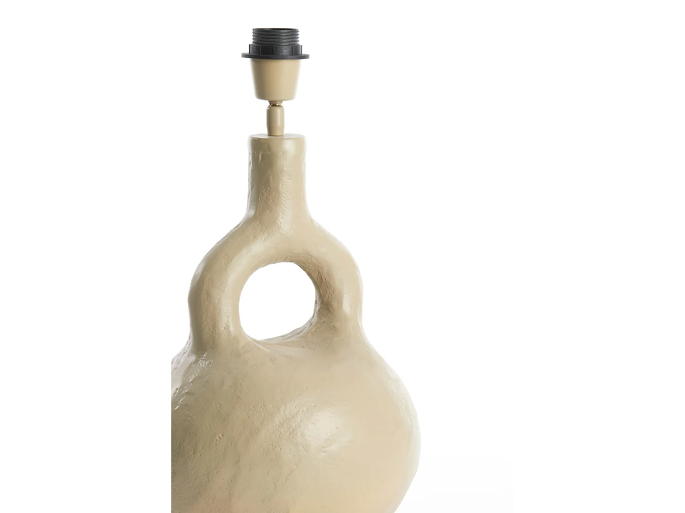 Pied de lampe IMOLA - 25x22x37cm - Marron