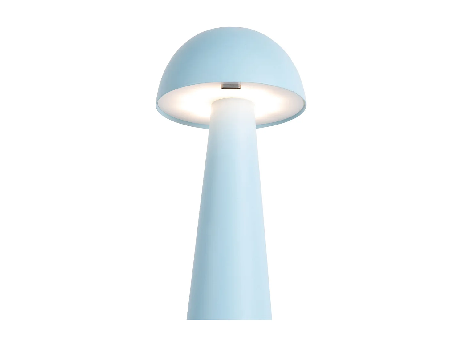 Lampe de table Mini LED Dome - Bleu doux