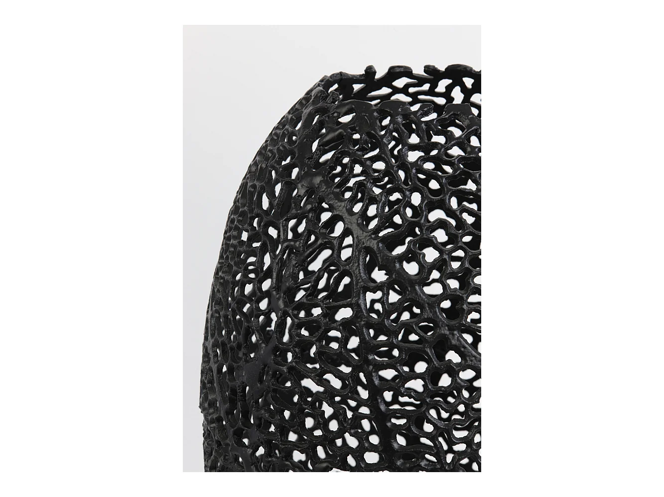 Lampe de table SINULA - Ø33x52cm - Noir