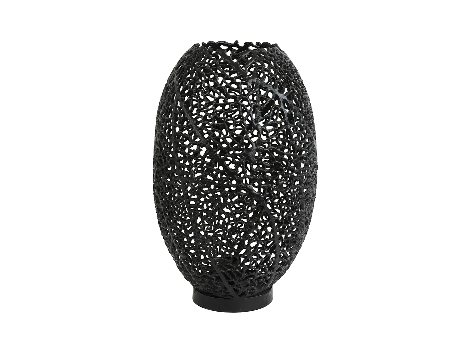 Lampe de table SINULA - Ø33x52cm - Noir