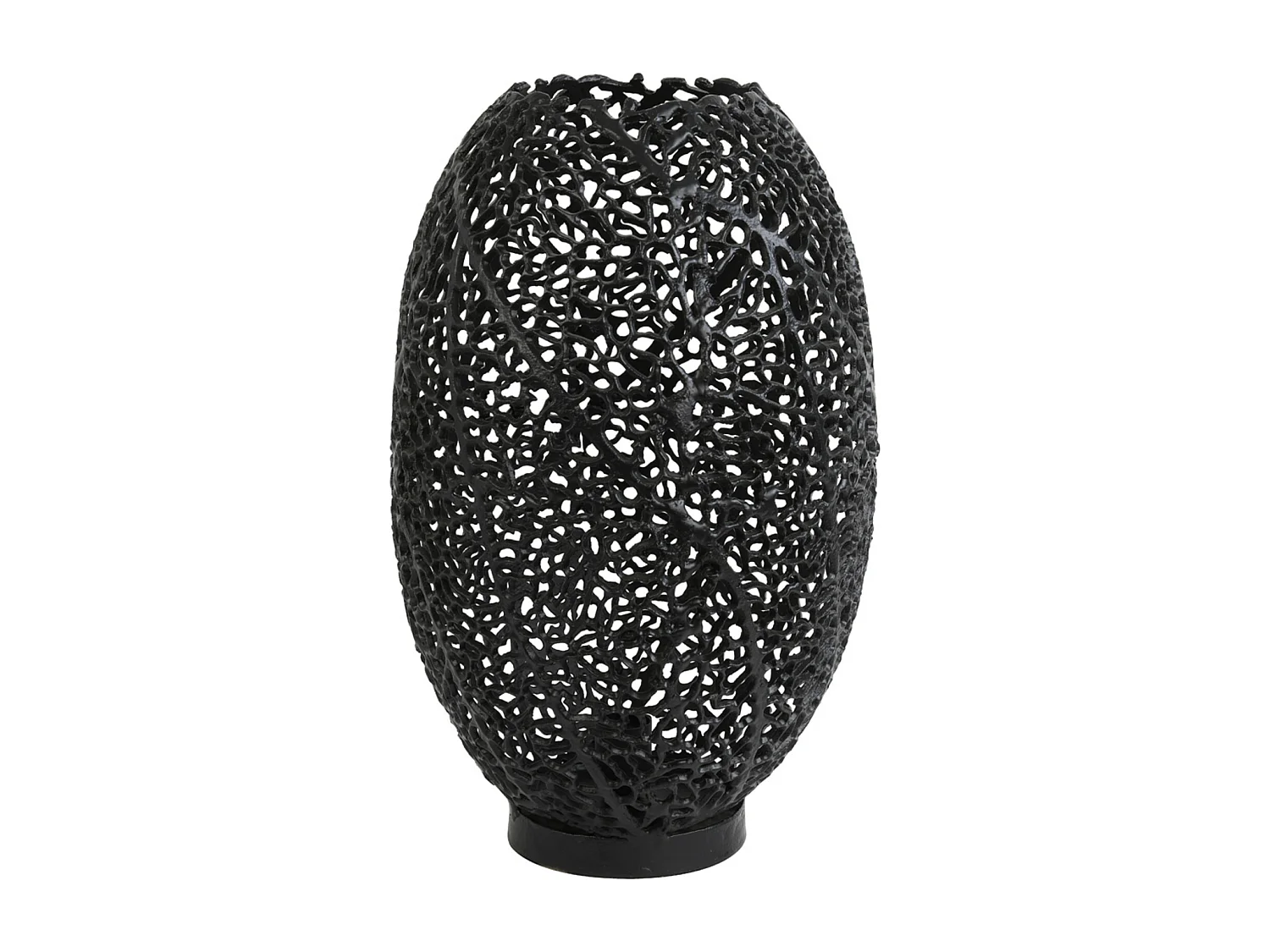 Lampe de table SINULA - Ø33x52cm - Noir
