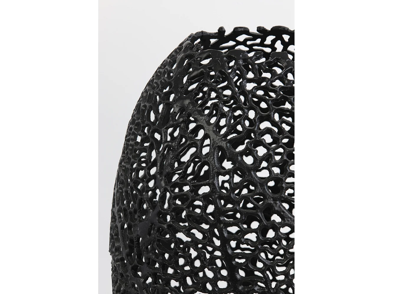 Lampe de table SINULA - Ø33x52cm - Noir