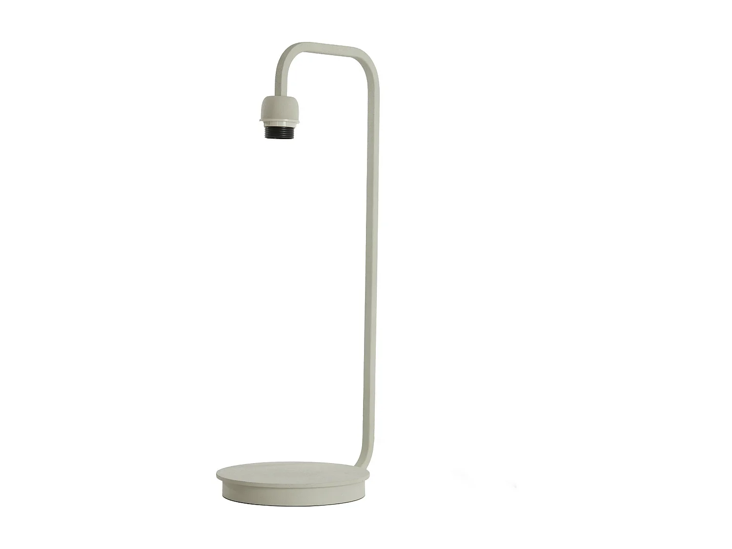 Pied de lampe MARENO - 26,5x20x60cm - Blanc
