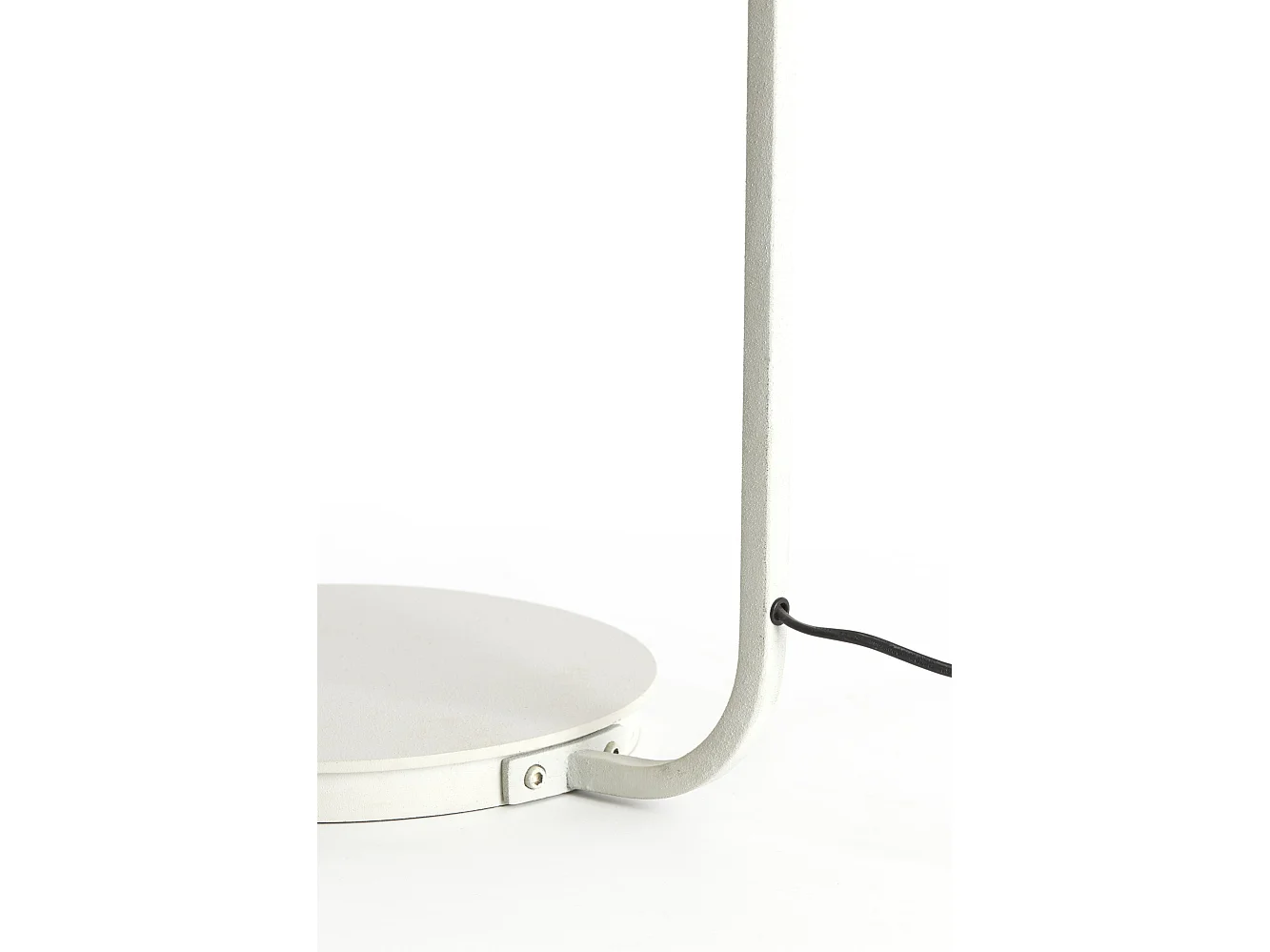 Pied de lampe MARENO - 26,5x20x60cm - Blanc