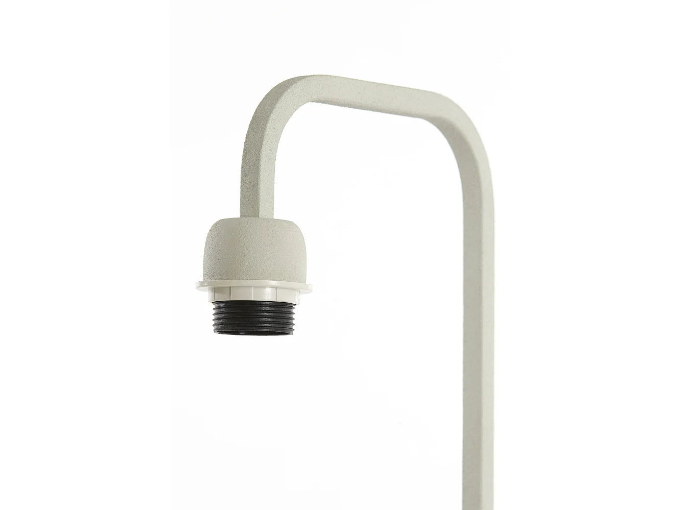 Pied de lampe MARENO - 26,5x20x60cm - Blanc