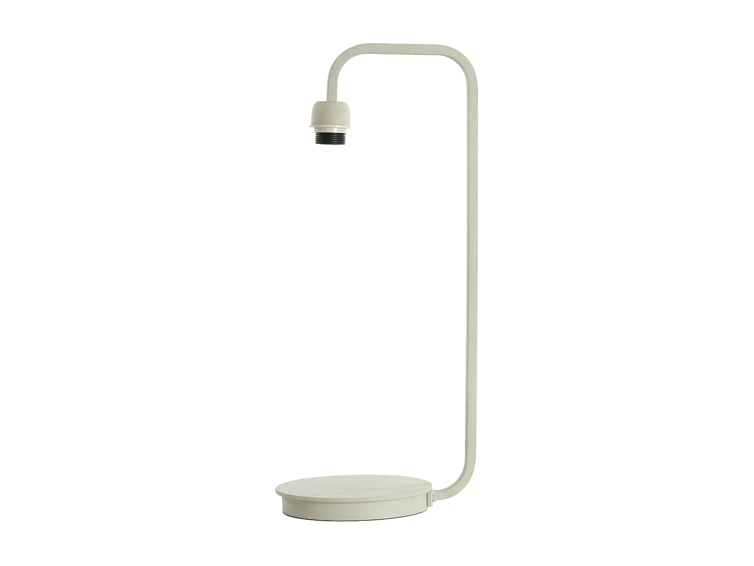 Pied de lampe MARENO - 26,5x20x60cm - Blanc