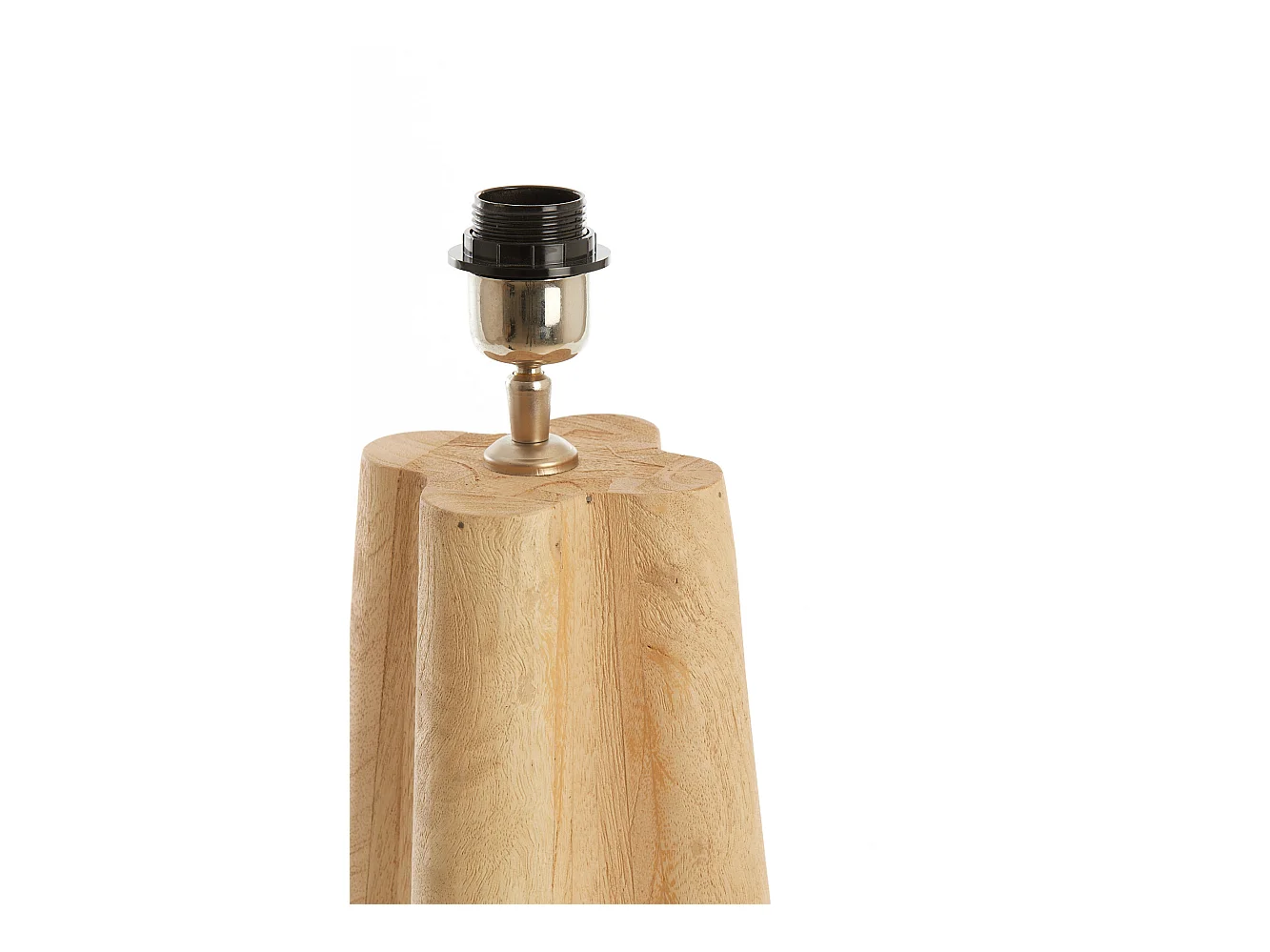 Pied de lampe NAVELLI - Ø15x40cm - Marron