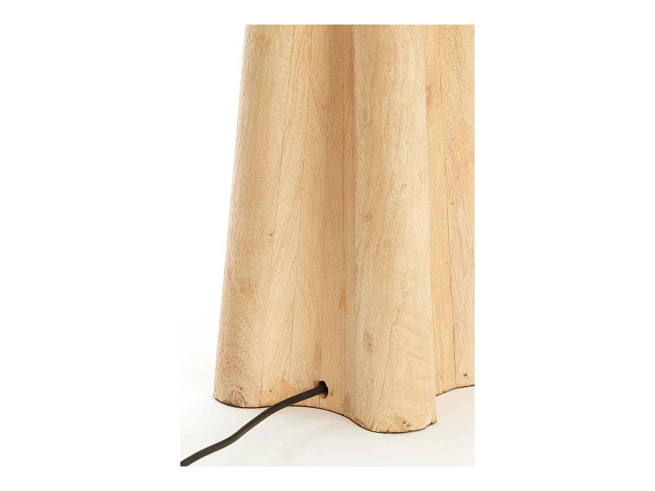 Pied de lampe NAVELLI - Ø15x40cm - Marron