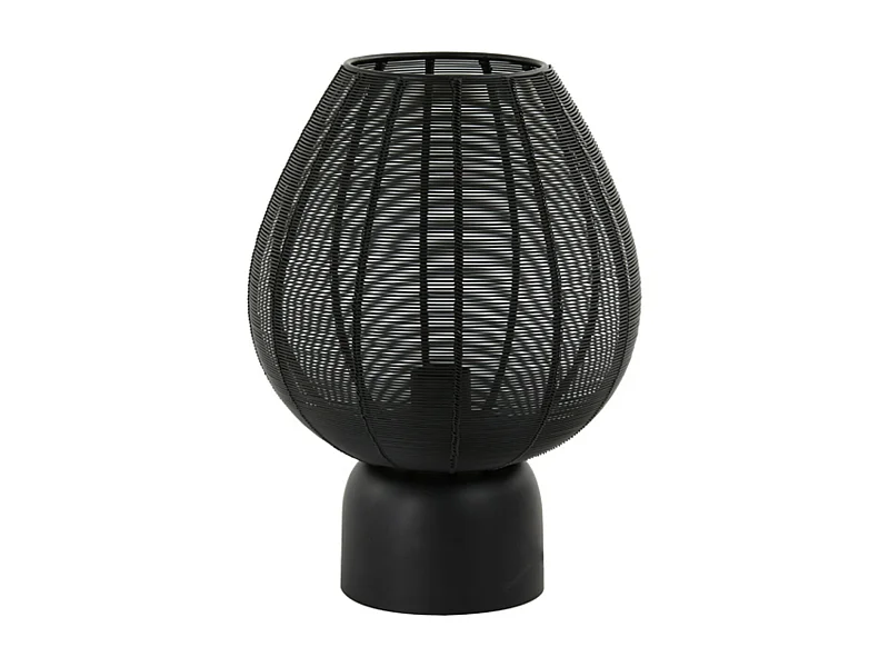 Tafellamp SUNEKO  - 25x25x34cm - Zwart