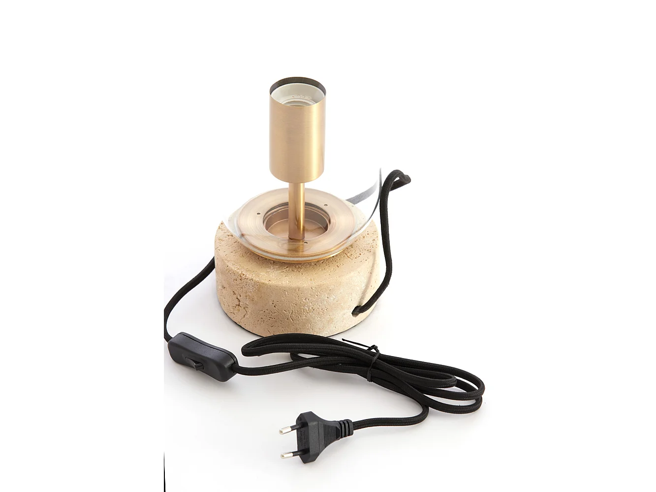 Tafellamp RYLANO - Ø12x47cm - Helder