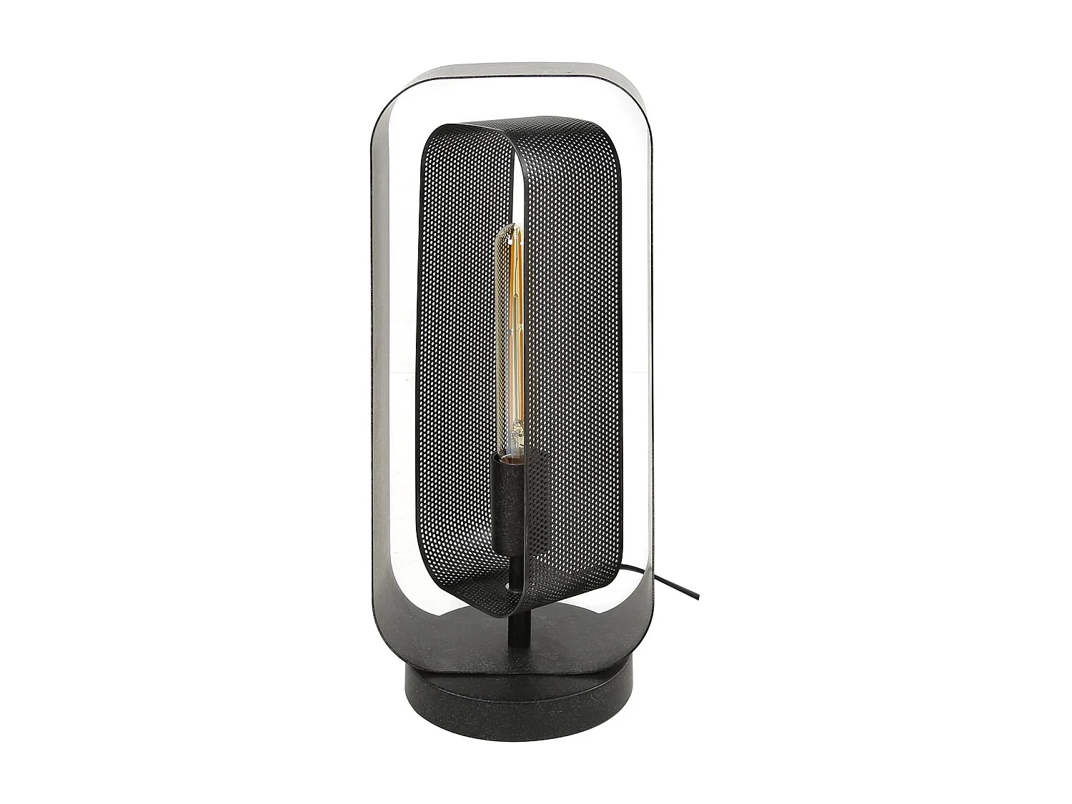 Lampe de table 1L Mesh Rotate - Noir Artic