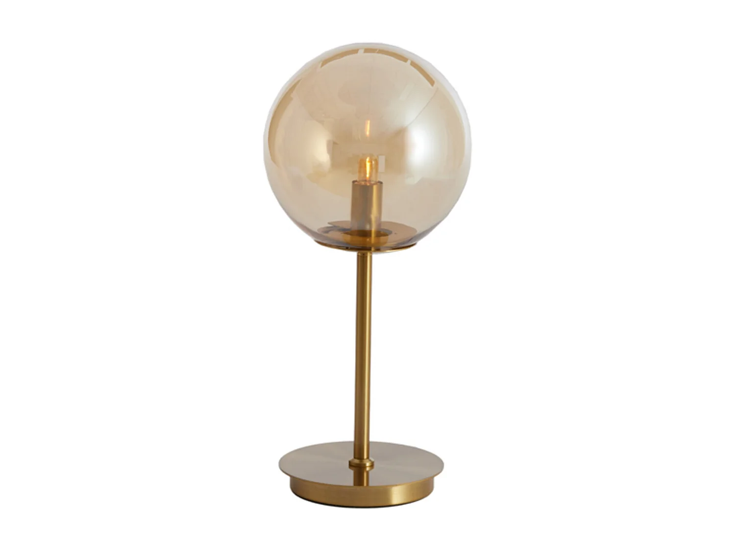 Lampe de table MEDINA - Ø20x43cm - Orange