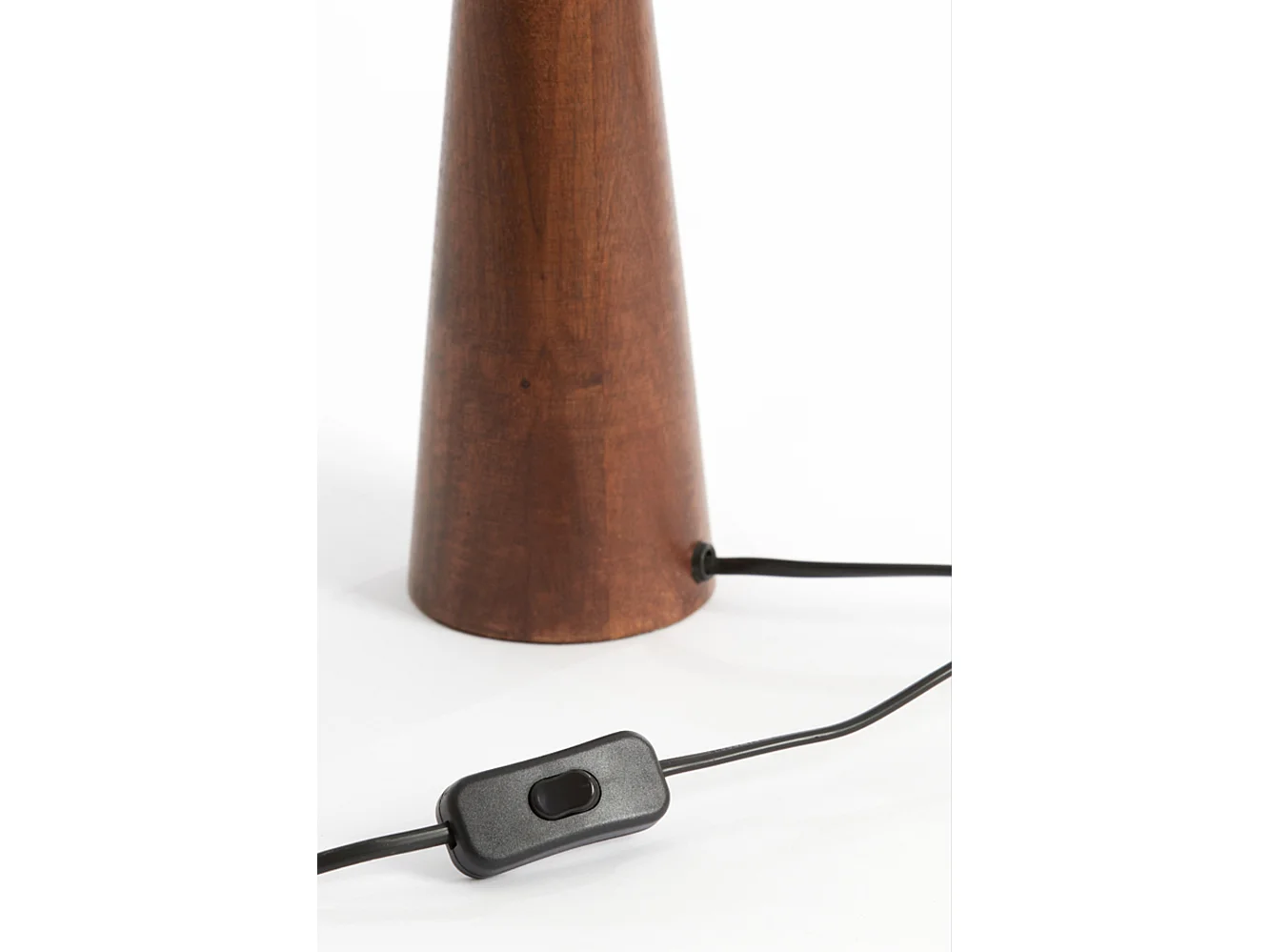 Pied de lampe FESTINA - Ø9x40cm - Marron