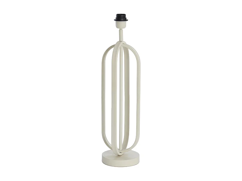 Pied de lampe ASTER - Ø16x55cm - Blanc