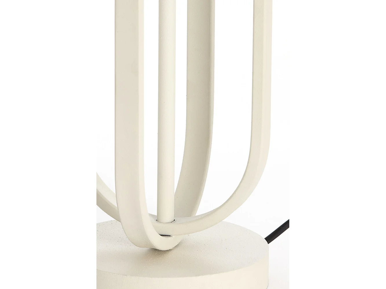 Pied de lampe ASTER - Ø16x55cm - Blanc