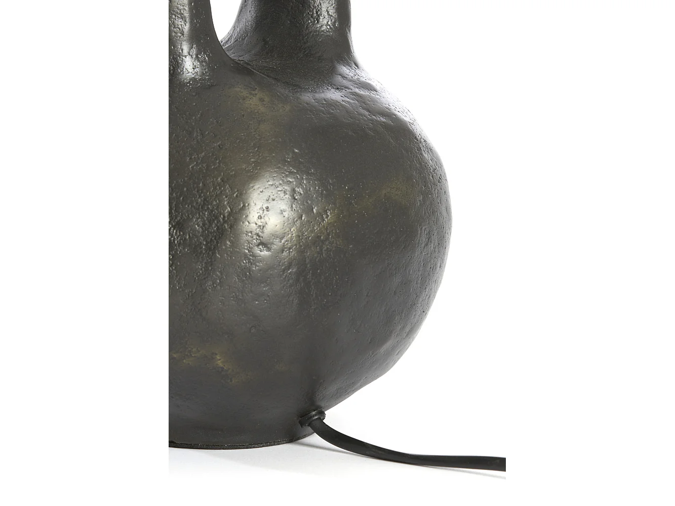 Pied de lampe IMOLA - 25x22x37cm - Gris