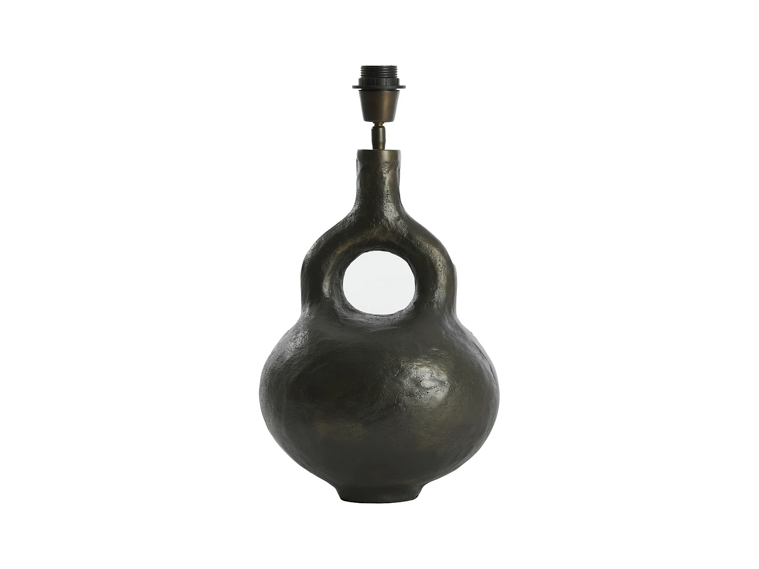 Pied de lampe IMOLA - 25x22x37cm - Gris