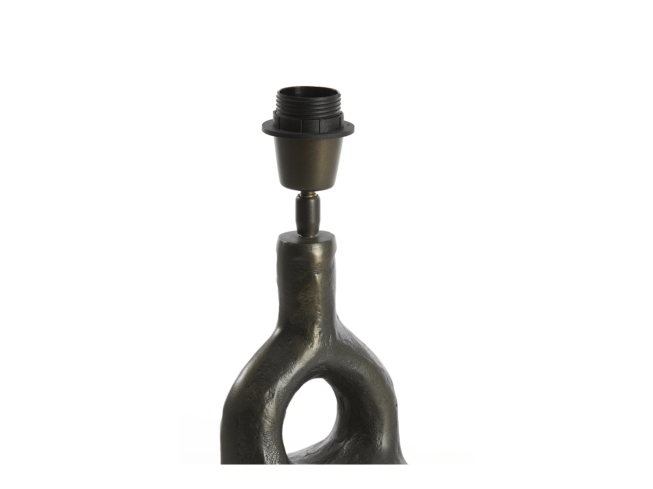 Pied de lampe IMOLA - 25x22x37cm - Gris