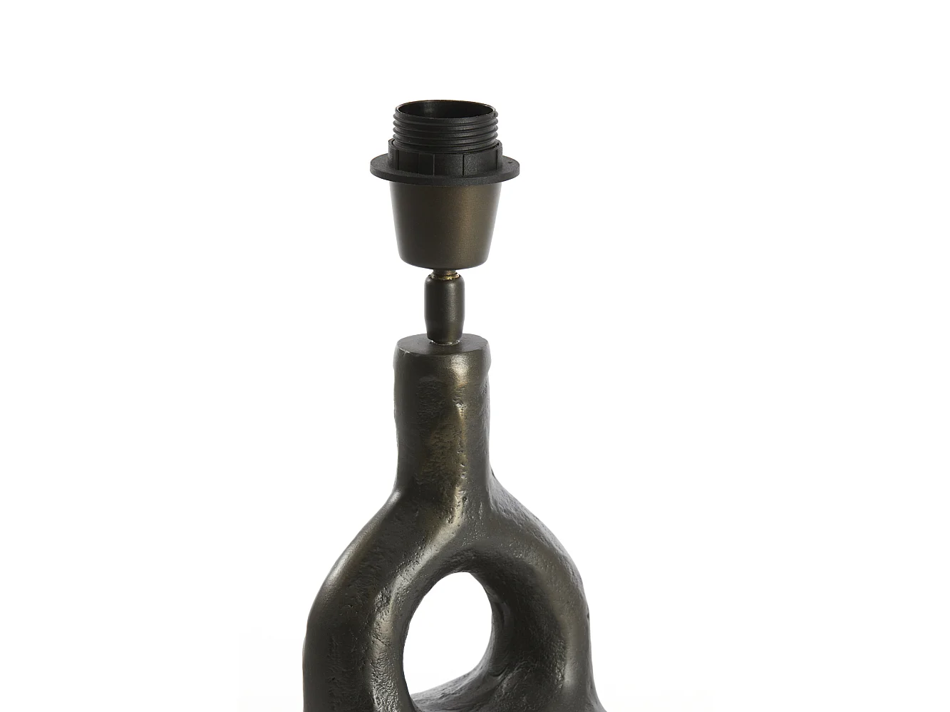 Pied de lampe IMOLA - 25x22x37cm - Gris